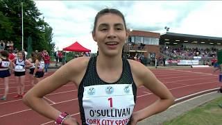 Cork City Sports 2018 - 1500m Sophie O'Sullivan