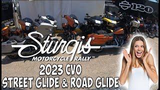 Found in Sturgis: 2023 Harley CVO Street Glide & Road Glide #harleydavidson #sturgis #cvo