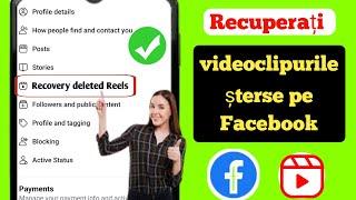 Cum să recuperați videoclipurile șterse pe Facebook (2024) Cum să recuperezi Reels Video pe Facebook