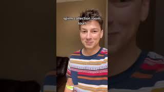 Sperm Donation ROOM TOUR  #shorts