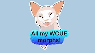 All My WCUE Morphs || Warrior Cats Ultimate Edition (this is old omg why y’all still watching this-)