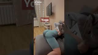 She Got Amazing  #yoga Skills l yoga twerk #shorts #viralshorts #trending