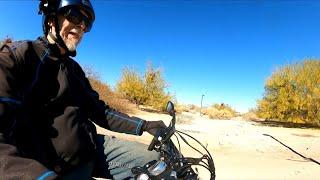 12-30-24 Michael & Cameron Ebikes Hitway BK29M & Wired Freedom to trails in Sunset Park Las Vegas NV