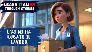 AI Has Taken My Job | Learn Italian Through Stories | Intermediate Level