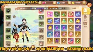 Astral Guardian Private Server - Free Top up 648¥ - 200k Diamond - Fashion Rare