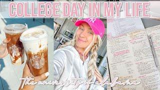 College Day In My Life! | Classes, Starbucks Run, Grocery Shopping, Haul | The University of Alabama