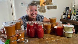 Preserving Summer Harvests - Hot Sauce, Dips, Cordial and More