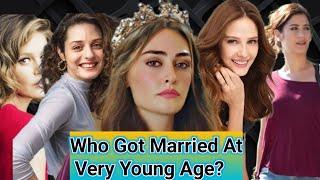 Most famous Turkish celebrities who got married at very young age|Alina Boz