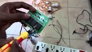 How to connect circuit for Home automation