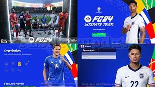 PES 2021 Menu EA FC 24 EURO 2024 by PESNewupdate