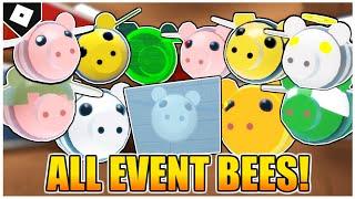 How to get ALL 11 EVENT BEES + MORPHS in PIGGY RP : INFECTION! (All Pet Bee Locations!) [ROBLOX]