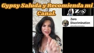 La amiga Gypsy Jewels  envía saludos a mi canal desde los EEUU.