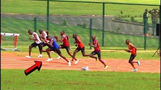 Bonface Mweresa Dominates Men's 100m Heat 1 | KDF Athletics Championships 2023