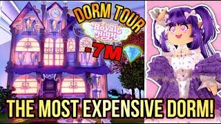 I spent 7 MILLION diamonds for THIS DORM in Royale High  IM POOR | Roblox Royale High Dorm Tour