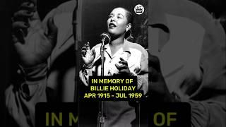 IN MEMORY OF BILLIE HOLIDAY