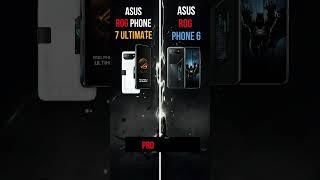 Asus ROG Phone 7 Ultimate vs Asus ROG Phone 6 #shorts #shortsyoutube #asus #rog