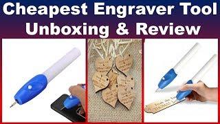 Engraving Machine (Engraver): Unboxing & Review [Hindi]