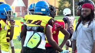 Frazier Foundation Youth Football Scrimmage | Shot by @GaddyFilms