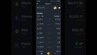 How to Buy BNB using Mastercard or Visa on Binance.