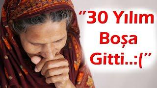KEŞKE YAPMASAYDIM | 654.5.Bölüm '' 30 Yılım boşa gitti. Dövme yaptırmışsın lanetlenmişsin dedi...!''