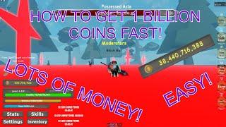 How to Get 1 Billion Coins Fast! (NEW CODE!) | Black Clover Kingdom Grimshot Roblox