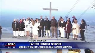 Easter Sunrise Service on Stone Mountain