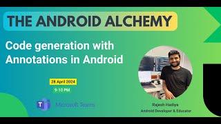 Code generation with Annotation processors in Android