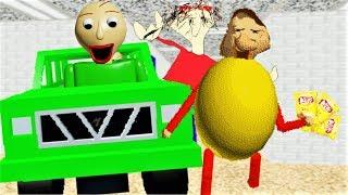  BALDI DRIVES A CAR.. IN A SCHOOLHOUSE?!?! | Baldi's Basics MOD: Baldi Likes Cars