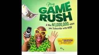 GAME RUSH IS LIVE! | Win ₦1,000,000 INSTANTLY with MTN x iLOTBET!