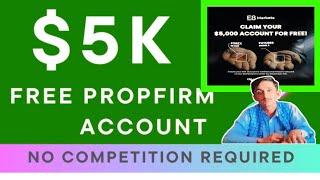 $5k Funded Account Forex|| E8 Market Forex Trading Strategy|| Free Funded Trader 2025!!