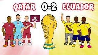 QATAR 0-2 ECUADOR (World Cup 2022 Highlights Goals Valencia)