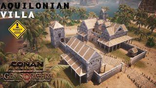 Conan Exiles: Aquilonian Villa (Speed Build/ No mods)