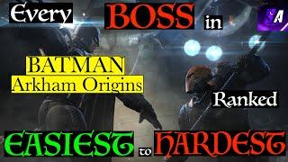 All Batman Arkham Origins Bosses Ranked Easiest to Hardest