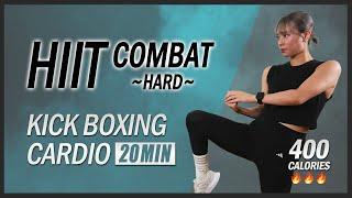 20 MIN HIIT CARDIO BODY WORKOUT / COMBAT WORKOUT