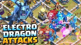 ELECTRO DRAGON ATTACKS | TH12 New Troop Attack Strategy | Clash of Clans