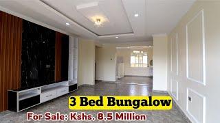 Modern 3 Bedroom Bungalow for Sale, Kiamunyi, Nakuru