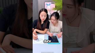 Luna's Drawing got Wet ~mini wood toy-woodworking art skill #shorts #candy