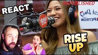 VOCAL COACHES REACT: MORISSETTE AMON - RISE UP LIVE