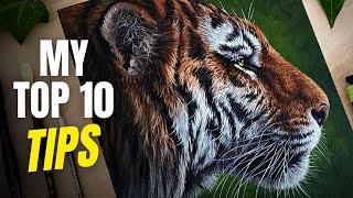 Improve Your Animal Art | 10 Tips for Painting Animals