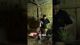 This SUMMER Nowhere to hide from the Watermelon Mafia. #shorts #animals #funny #donkey