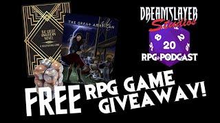 Dreamslayer Studios FREE RPG Game Giveaway!