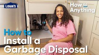 How to Install a Garbage Disposal | How To Anything