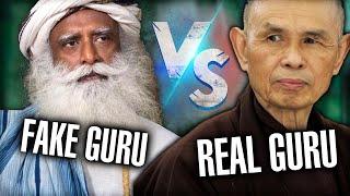 Sadhguru's FAKE Compassion Exposed by REAL Guru (Thich Nhat Hanh)