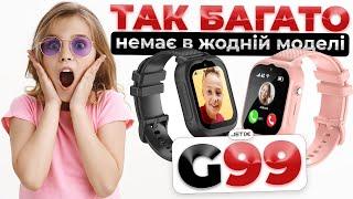 JETIX G99 Розумний Дитячий СМАРТ ГОДИННИК з GPS ПОВНИЙ ОГЛЯД