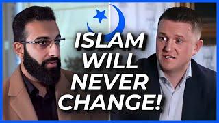 Watch Tommy Robinson’s Face When Imam Reveals Islams Plan To Takeover