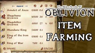 Oblivion - Farming generic magic rings and amulets