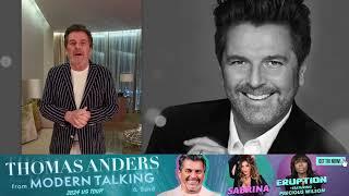 Greetings from Thomas Anders - 2024 USA Tour