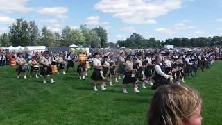 19th Niagara Celtic: Massed Pipes & Drums