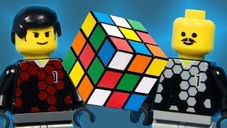 Team A vs Team B: Rubik's Cube (LEGO Animation)