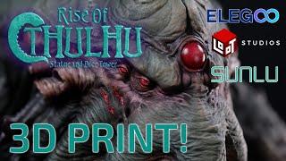 We're 3D printing the Rise of Cthulhu Statue by Loot Studios!
